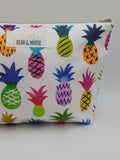 Pineapple Print Travel Pouch