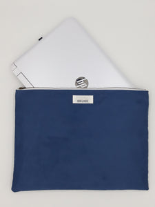 Blue Suede EX Pouch