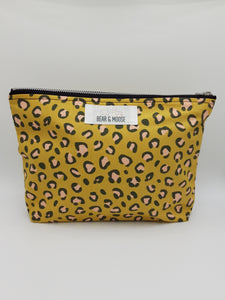 Leopard Print Travel Pouch