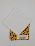 Leopard Print Reusable Face Pads - 2 pack