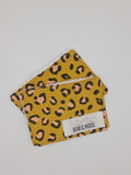 Leopard Print Reusable Face Pads - 2 pack