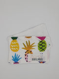 Pineapple Print Reusable Face Pads - 2 Pack