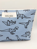 Dinosaur Print Travel Pouch