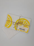 Lemon Reusable Face Pads - 2 pack