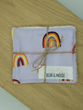 Rainbow Reusable Face Pads - 2 pack