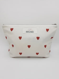 Love Hearts Travel Pouch