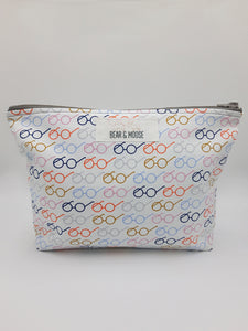 Spectacle Print Travel Pouch