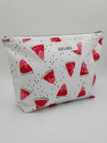 Watermelon Print Travel Pouch