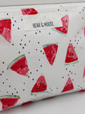 Watermelon Print Travel Pouch