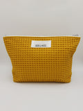 Mustard Waffle Travel Pouch