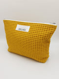 Mustard Waffle Travel Pouch