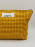 Mustard Waffle Travel Pouch